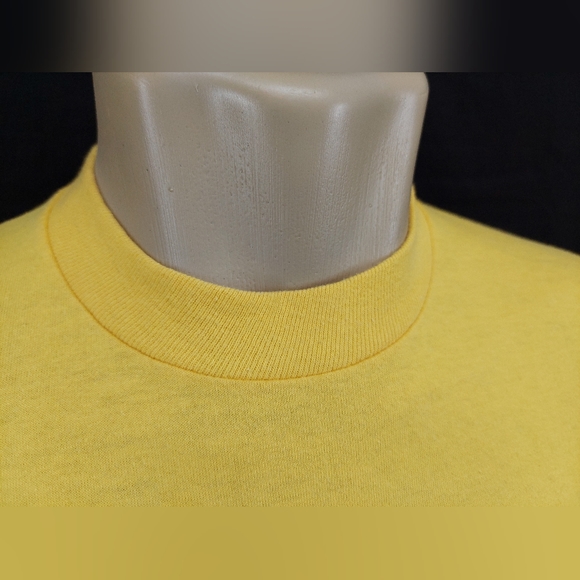 Vintage 80's Jerzees Printed T-Shirt "Clear the road!! I'm 16" ,Size:L ,Yellow - Picture 4 of 15